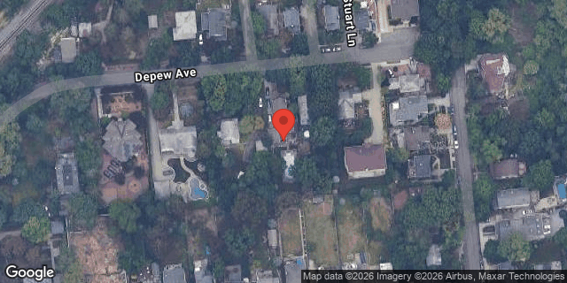 Aerial map of 240-54 DEPEW AVENUE, Queens