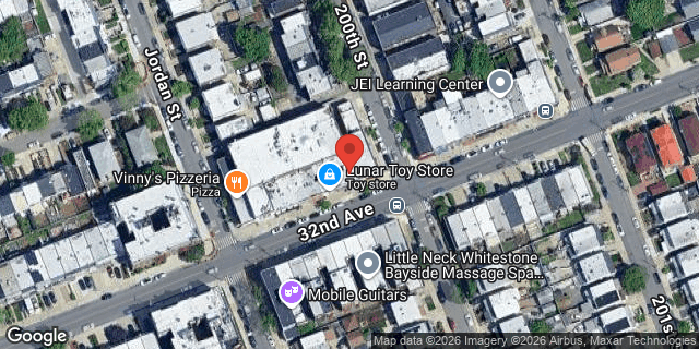 Aerial map of 199-17 32 AVENUE, Queens