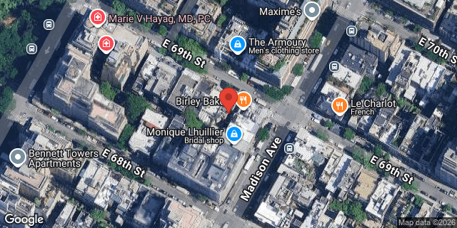 Aerial map of 18 EAST 69 STREET, Manhattan