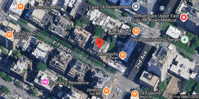 Aerial map of 235 EAST 73 STREET, Manhattan