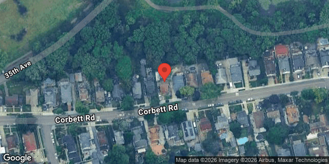 Aerial map of 217-31 CORBETT ROAD, Queens
