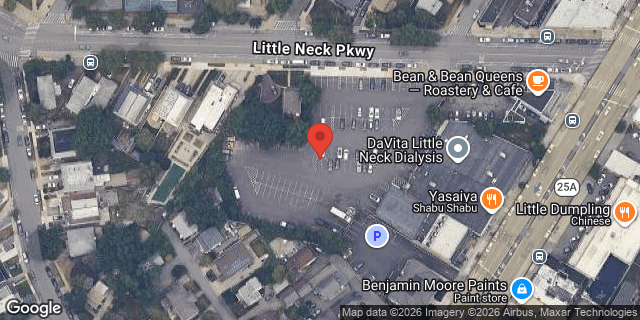 Aerial map of 252-11 LITTLE NECK PARKWAY, Queens