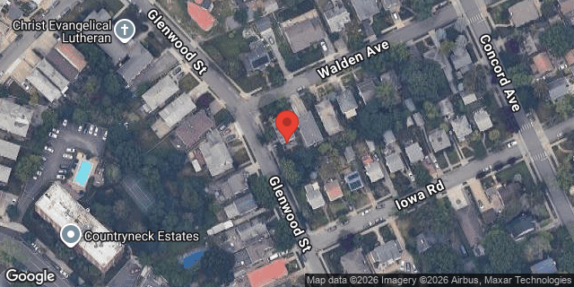 Aerial map of 47-35 GLENWOOD STREET, Queens
