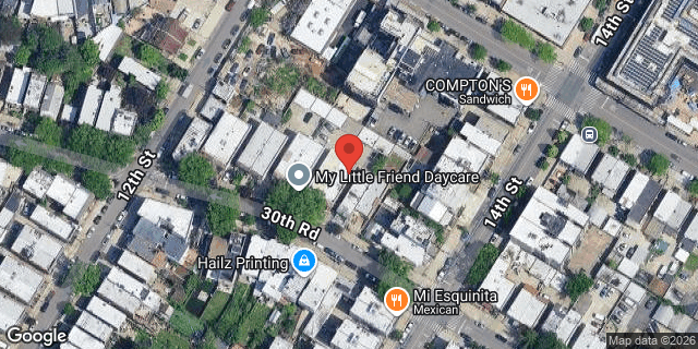 Aerial map of 12-21 30 ROAD, Queens