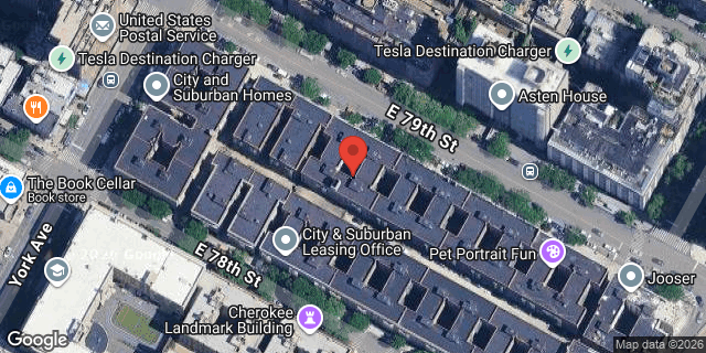 Aerial map of 510 EAST 79 STREET, Manhattan