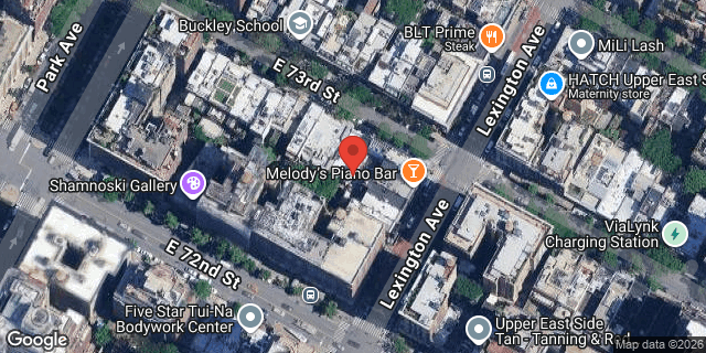 Aerial map of 136 EAST 73 STREET, Manhattan
