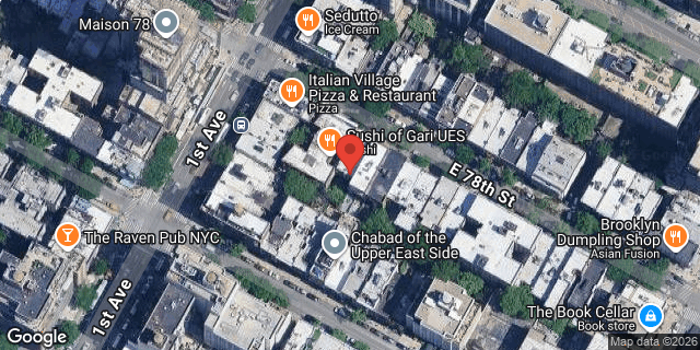 Aerial map of 408 EAST 78 STREET, Manhattan