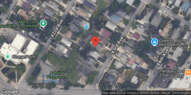Aerial map of 251-19 43 AVENUE, Queens