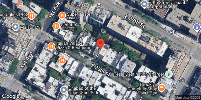 Aerial map of 413 EAST 78 STREET, Manhattan