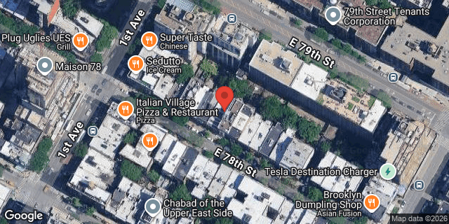 Aerial map of 411 EAST 78 STREET, Manhattan