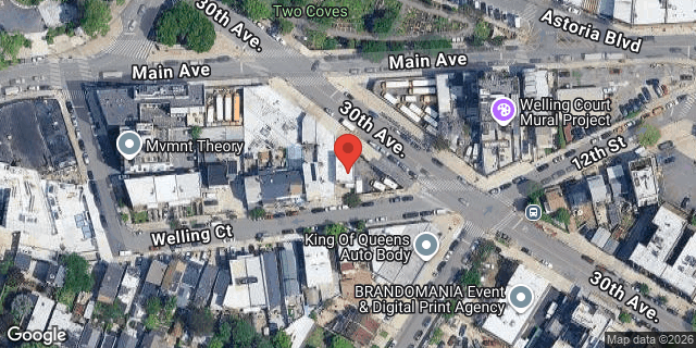Aerial map of 11-59 WELLING COURT, Queens