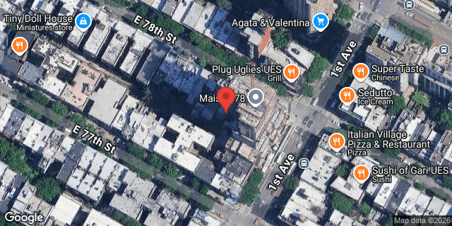 Aerial map of 354 EAST 78 STREET, Manhattan