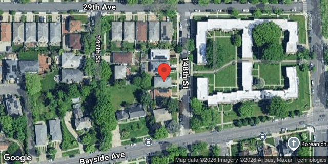 Aerial map of 29-20 148 STREET, Queens