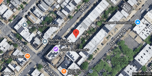 Aerial map of 22-59 38 STREET, Queens