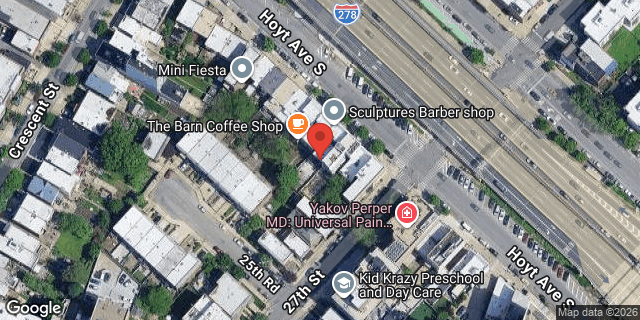 Aerial map of 26-12 HOYT AVENUE SOUTH, Queens