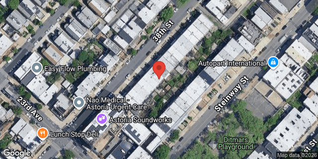 Aerial map of 22-53 38 STREET, Queens