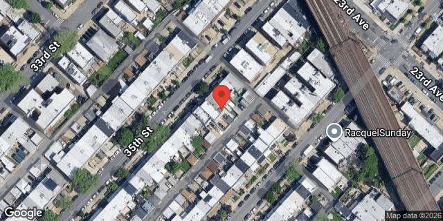 Aerial map of 23-31 35 STREET, Queens