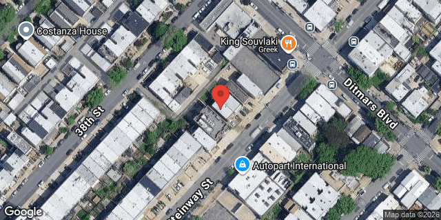 Aerial map of 22-18 STEINWAY STREET, Queens