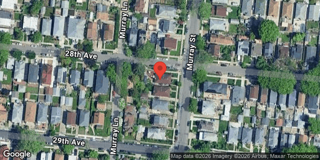 Aerial map of 28-04 MURRAY STREET, Queens