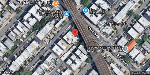 Aerial map of 23-05 35 STREET, Queens