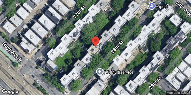 Aerial map of 24-40 28 STREET, Queens