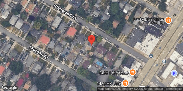 Aerial map of 43-16 GLENWOOD STREET, Queens