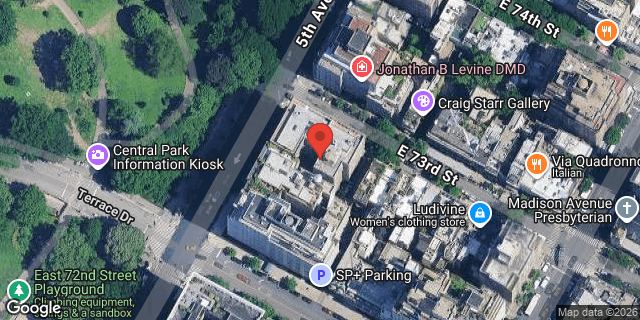 Aerial map of 920 5 AVENUE, Manhattan