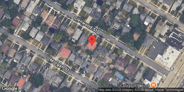 Aerial map of 43-04 GLENWOOD STREET, Queens