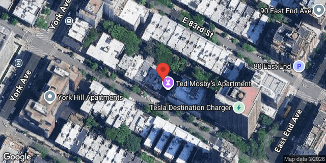 Aerial map of 519 EAST 82 STREET, Manhattan