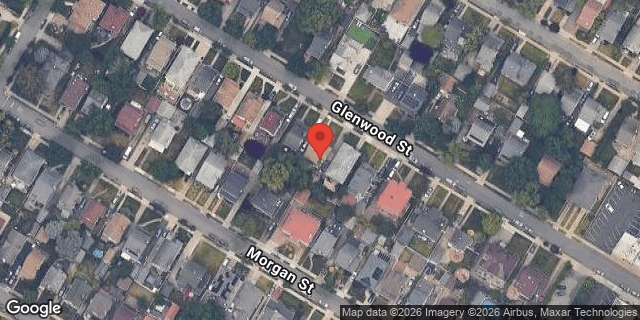 Aerial map of 41-82 GLENWOOD STREET, Queens