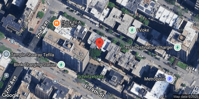 Aerial map of 316 EAST 80 STREET, Manhattan