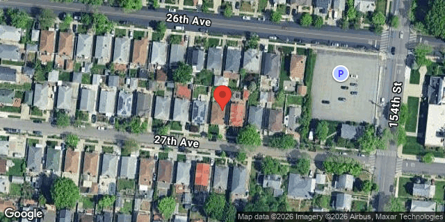Aerial map of 151-49 27 AVENUE, Queens