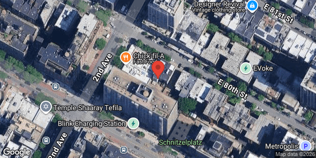 Aerial map of 306 EAST 80 STREET, Manhattan