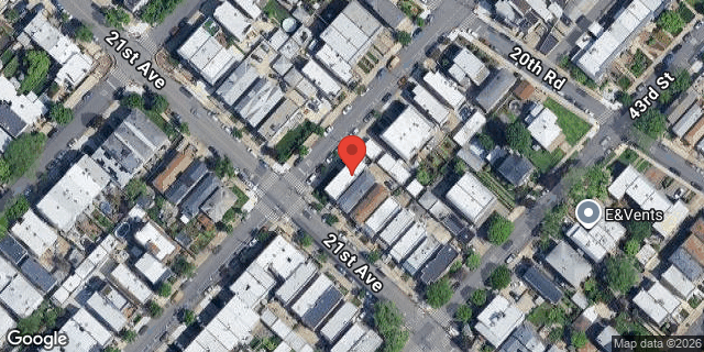 Aerial map of 42-01 21 AVENUE, Queens