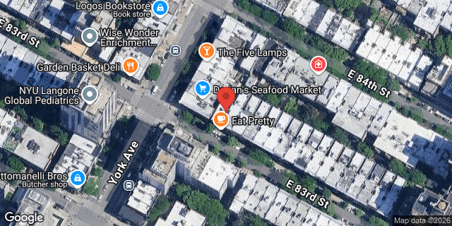 Aerial map of 501 1/2 EAST 83 STREET, Manhattan