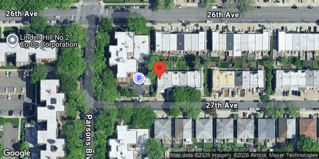 Aerial map of 144-17 27 AVENUE, Queens