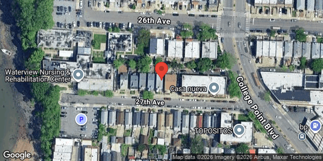 Aerial map of 119-45 27 AVENUE, Queens