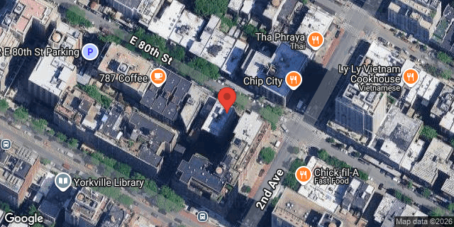 Aerial map of 242 EAST 80 STREET, Manhattan