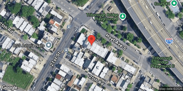Aerial map of 21-08 HOYT AVENUE SOUTH, Queens