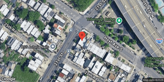 Aerial map of 21-02 HOYT AVENUE SOUTH, Queens