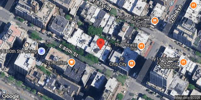 Aerial map of 235 EAST 80 STREET, Manhattan