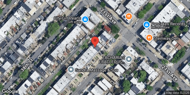 Aerial map of 21-12 STEINWAY STREET, Queens