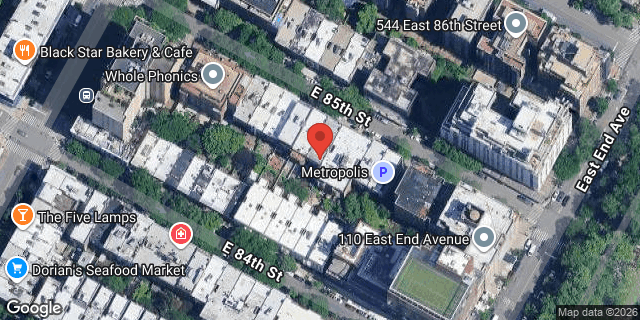 Aerial map of 530 EAST 85 STREET, Manhattan