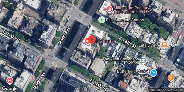 Aerial map of 875 PARK AVENUE, Manhattan