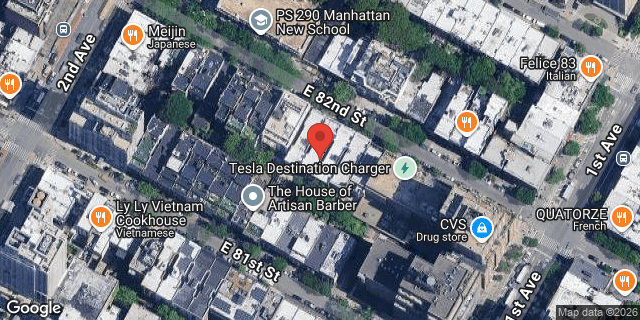 Aerial map of 326 EAST 82 STREET, Manhattan