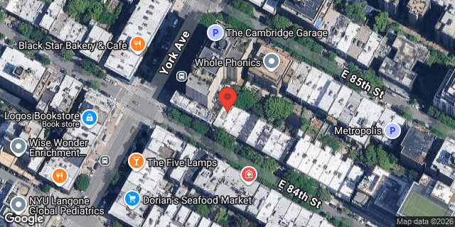 Aerial map of 505 EAST 84 STREET, Manhattan