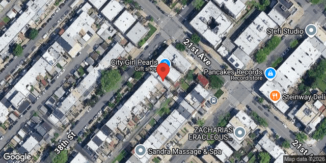 Aerial map of 21-09 38 STREET, Queens