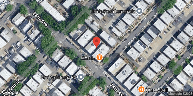 Aerial map of 25-15 24 AVENUE, Queens