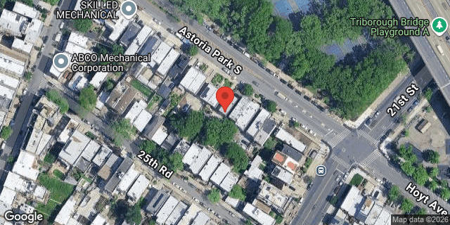 Aerial map of 19-14 ASTORIA PARK SOUTH, Queens