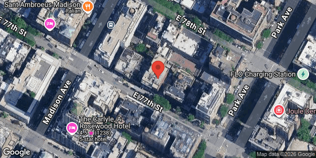 Aerial map of 61 EAST 77 STREET, Manhattan